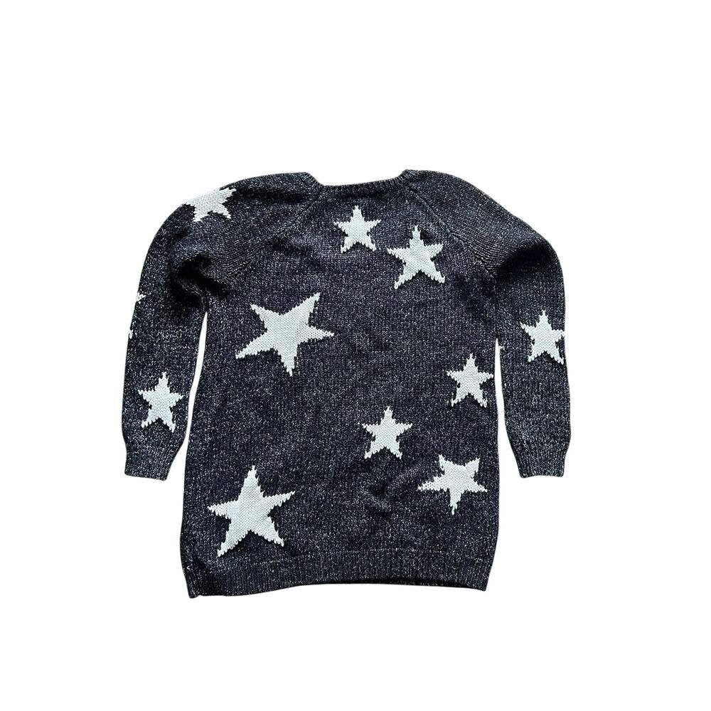 A Pea in the Pod Maternity Star Black Knit Sweater - Size Medium - Picture 4 of 4
